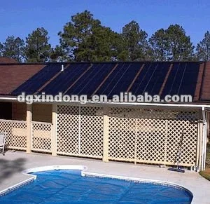 clark rubber solar pool heating