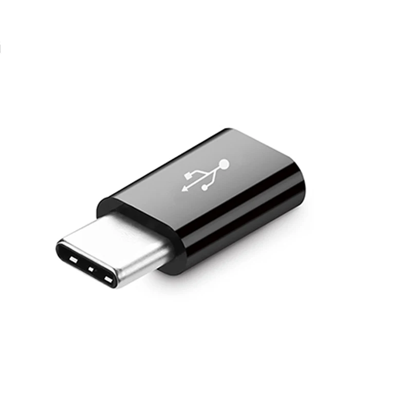 

USB Type C to Micro connector for Micro phone, Black;white