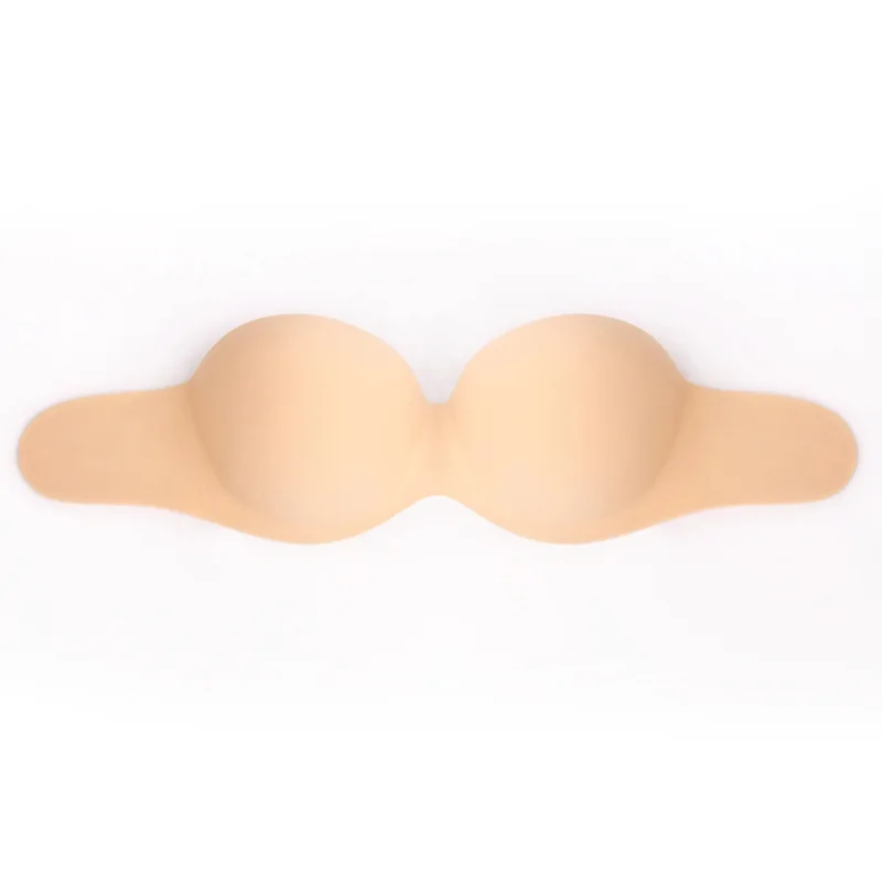 

Magic Supper Light self adhesive invisible Silicone Push Up strapless Bra, Nude or black