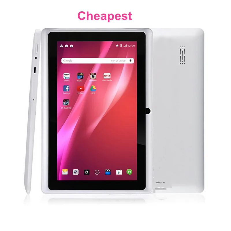

New Q88 tablet android 7 inch allwinner A33 quad core RAM 1gb ROM 8GB android tablet
