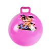 10 inches high quality current indoor plastic children toys handle hopper ball