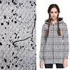 Polyester jacquard down jacket jelly roll quilt fabric for winters men