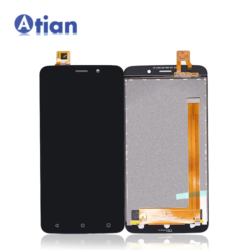 

Display LCD Touch Screen for Fly Nimbus 9 FS509 FS 509 LCD Display Digitizer Assembly Replacement Parts FS509 NIMBUS 9, Black