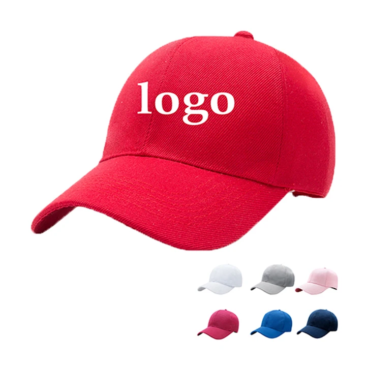 
High Quality Custom Cotton Print Logo Baseball Cap 