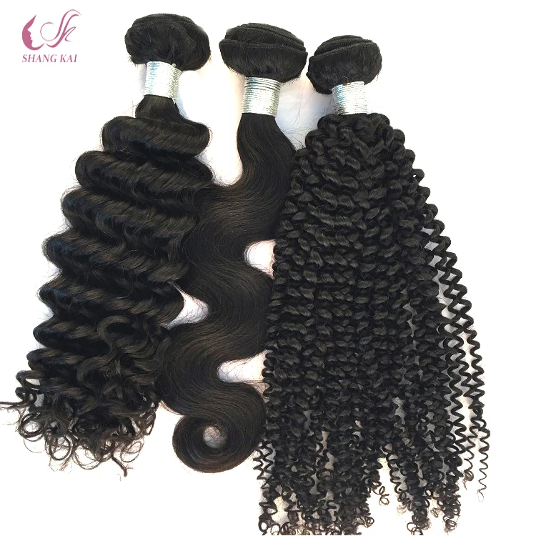 

100% unprocessed cuticle aligned hair bundle, Natural color 1b
