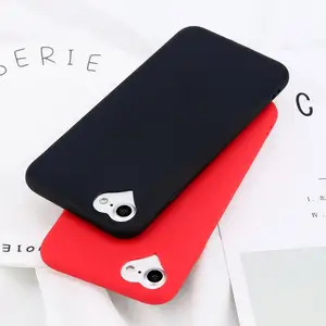 Love Heart Soft TPU Silicone Phone Case iPhone 6 7 8 Plus