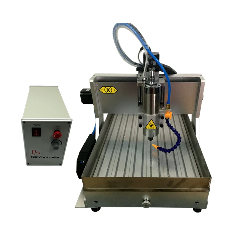 TEN-HIGH 4060 2200W CNC Router Engraving Drilling Milling Machine,usb port with 4th axis and sink device. 