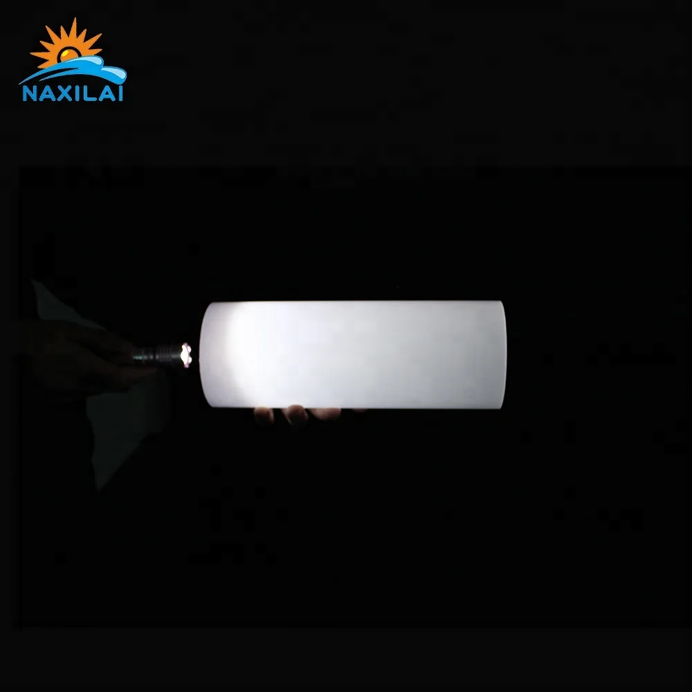 
Naxilai Hot Sale Led Lighting Frosted Acrylic Tube Milk White Acrylic Tube Light Diffusing Polycarbonate Tube 