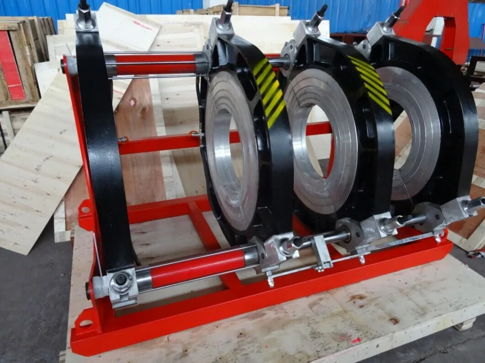 63-200MM Hand Push Docking HDPE Pipe Fitting Fusion Welding Machine