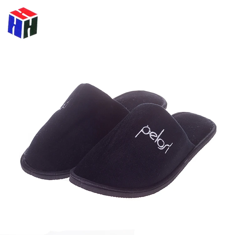 Black Cotton Close Toe Disposable Washable Slippers - Buy Hotel,Disposable Hotel Hotel Slipper Product on Alibaba.com