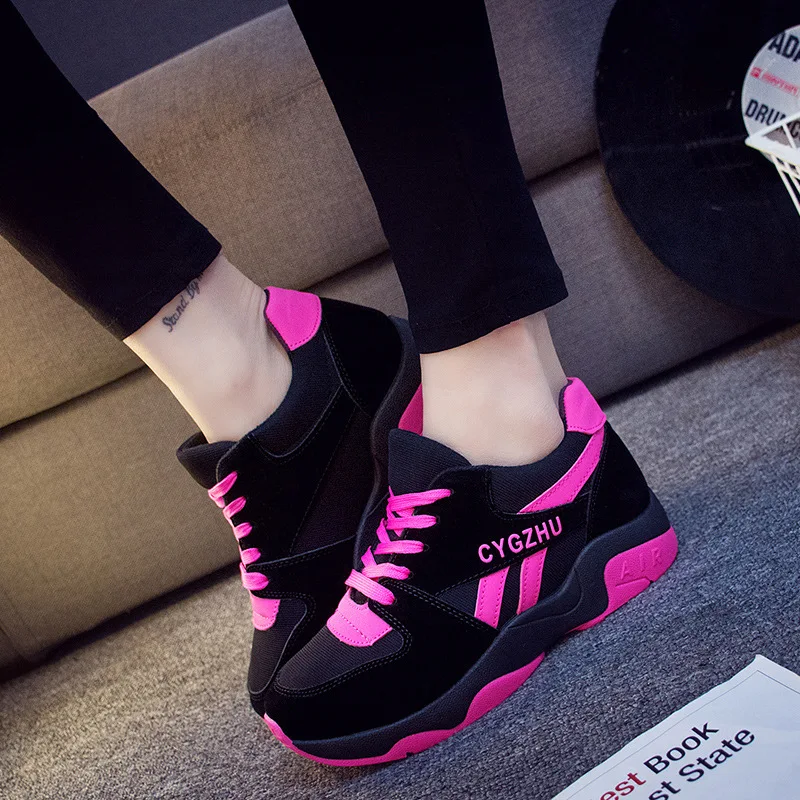 

Factory Price Colorful casual Student shoes Fashion Sport womens platform shoes