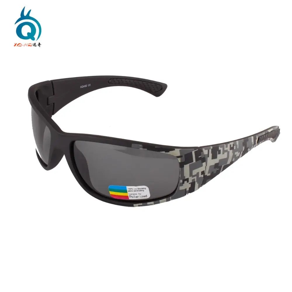 

2021 fashionable camouflage sun glasses polarized sports sunglasses Cycling glasses, Gray/blue