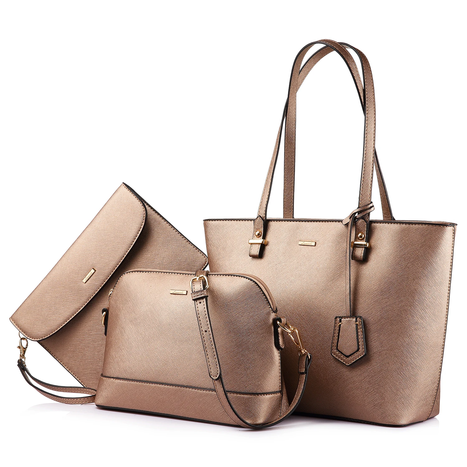 

LOVEVOOK & REALER female large tote shoulder handbag laptop bags leather women briefcase.