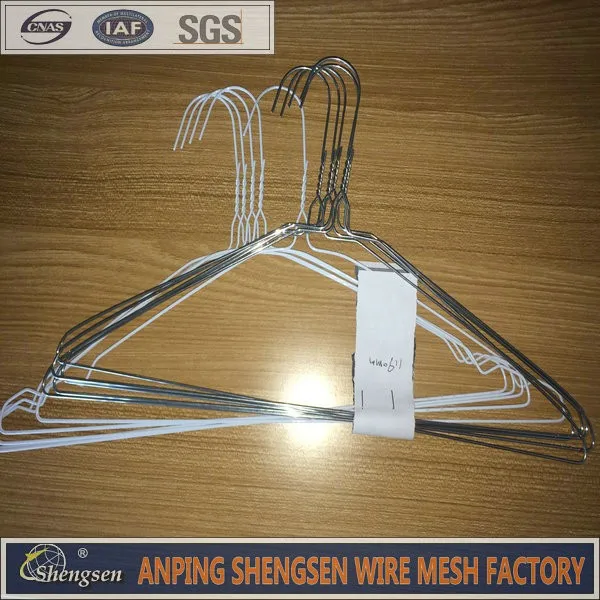 white Dry Cleaning Hangers power coat wire hanger