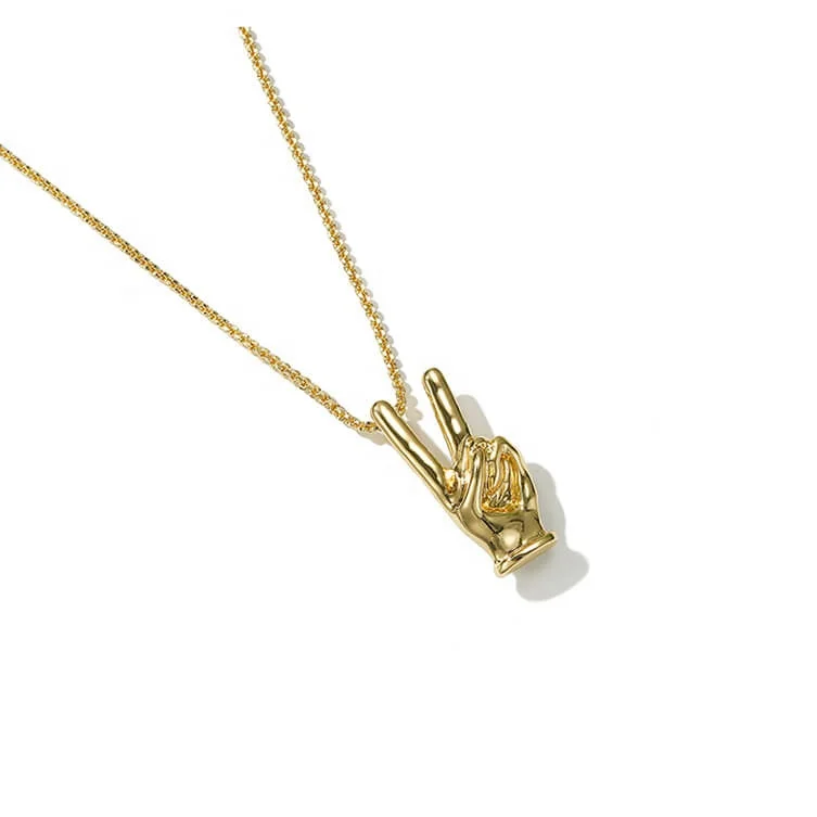 

sterling silver bohemian victory pendant choker necklace