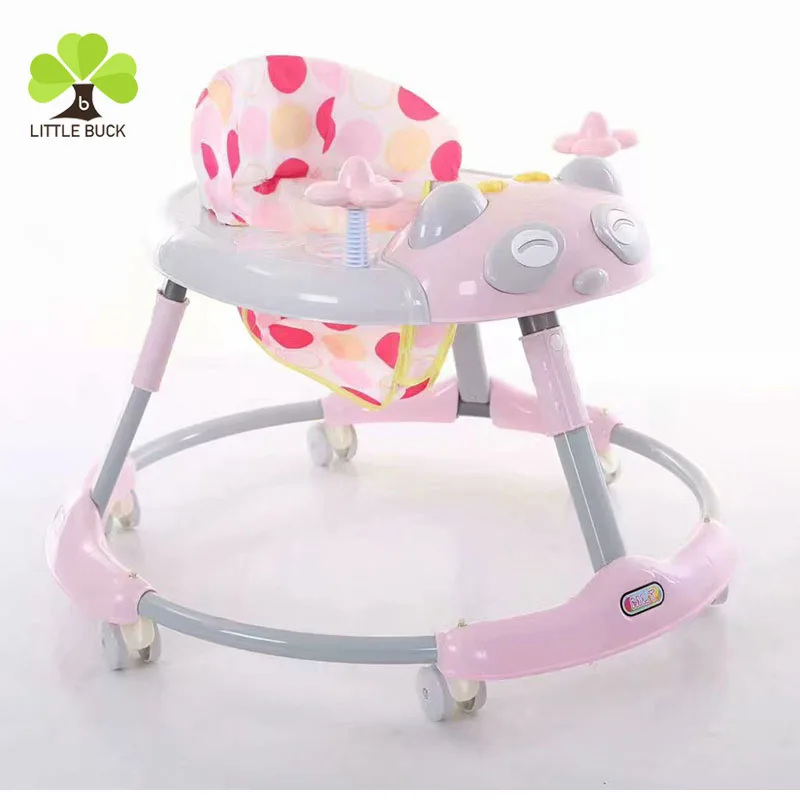 8 Wheels Plastic With Music Rolling Baby Strollers Wholesale New Model