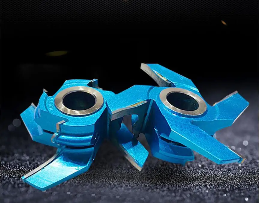 Customized Woodworking 4 Teeth TCT Tungsten Carbide Stair Handrail Knife Cutters