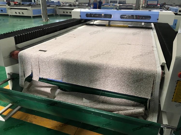 150w Co2 Laser Cutting Machine 1630 1830 Big Table Size Fabric Laser