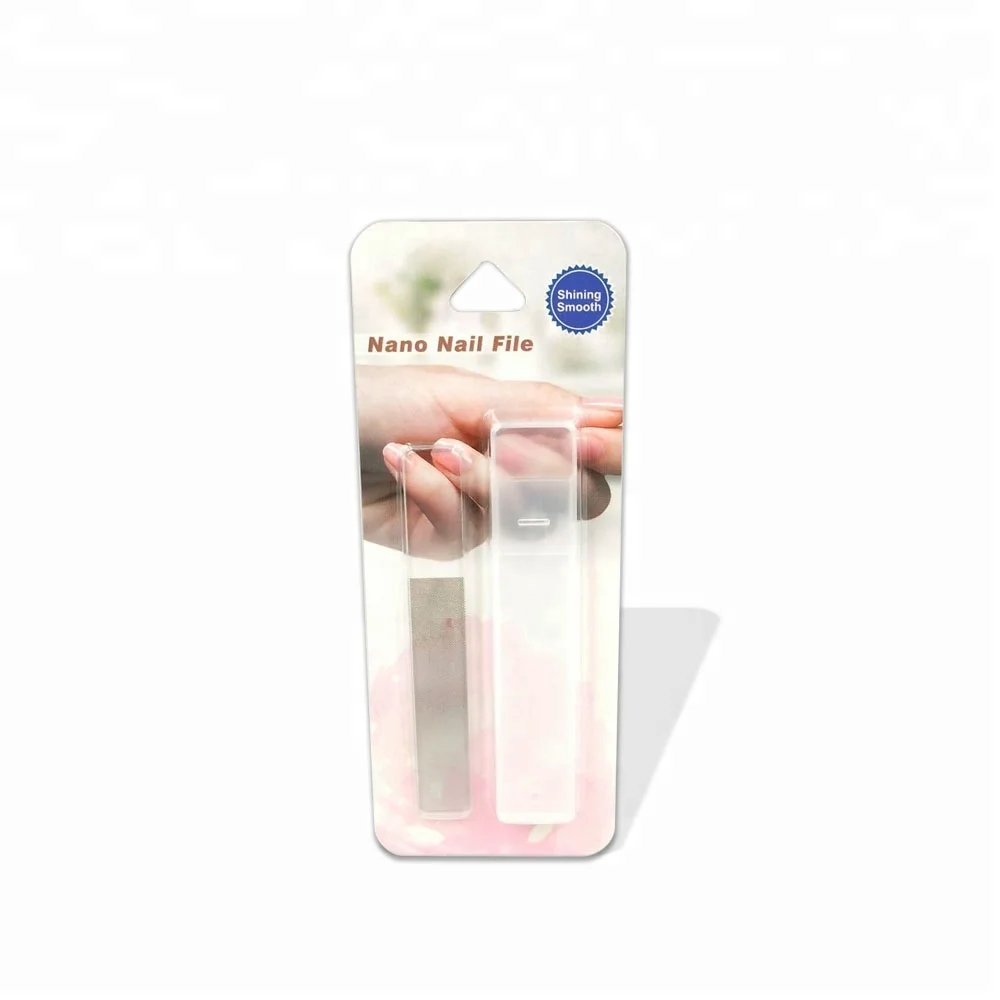 

ShenZhen new design nano crystal glass nail file nail buffer, Transparent