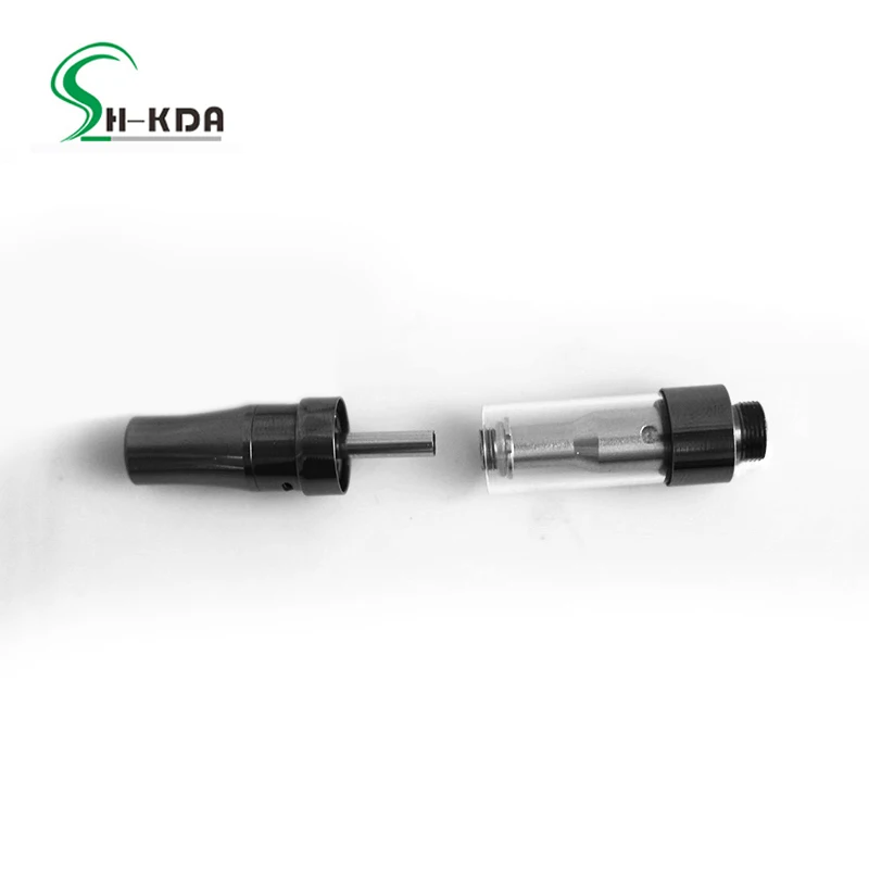 
2018 custom logo cbd vape cartridge butane gas cartridge syrine no leaking dual coil ceramic cartridge .5ml 