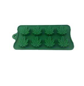 Image of Maple Leaf Shape BPA Free Reusable Chocolate Candy Baking Silicone Molds