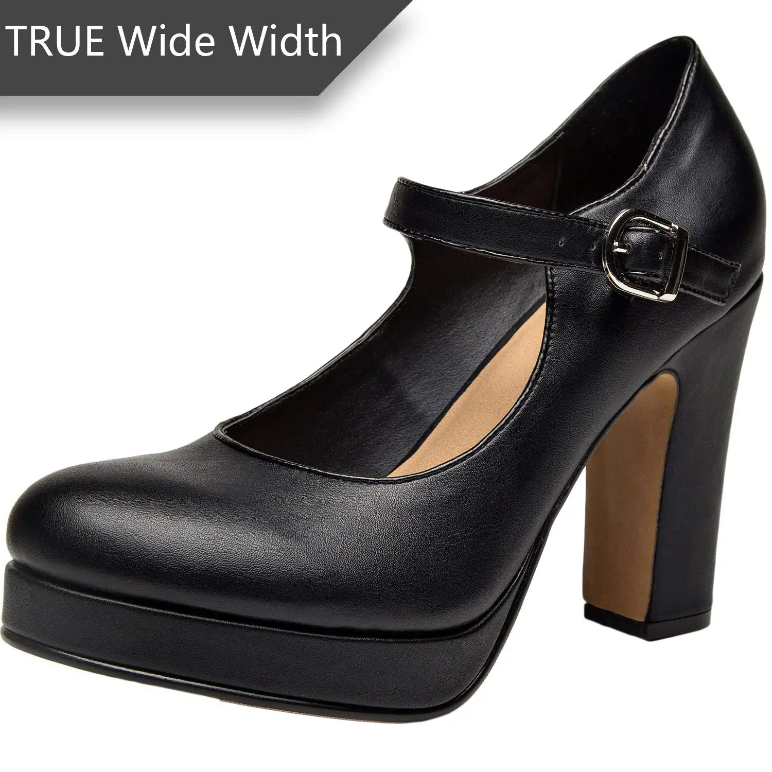 cheap wide heels