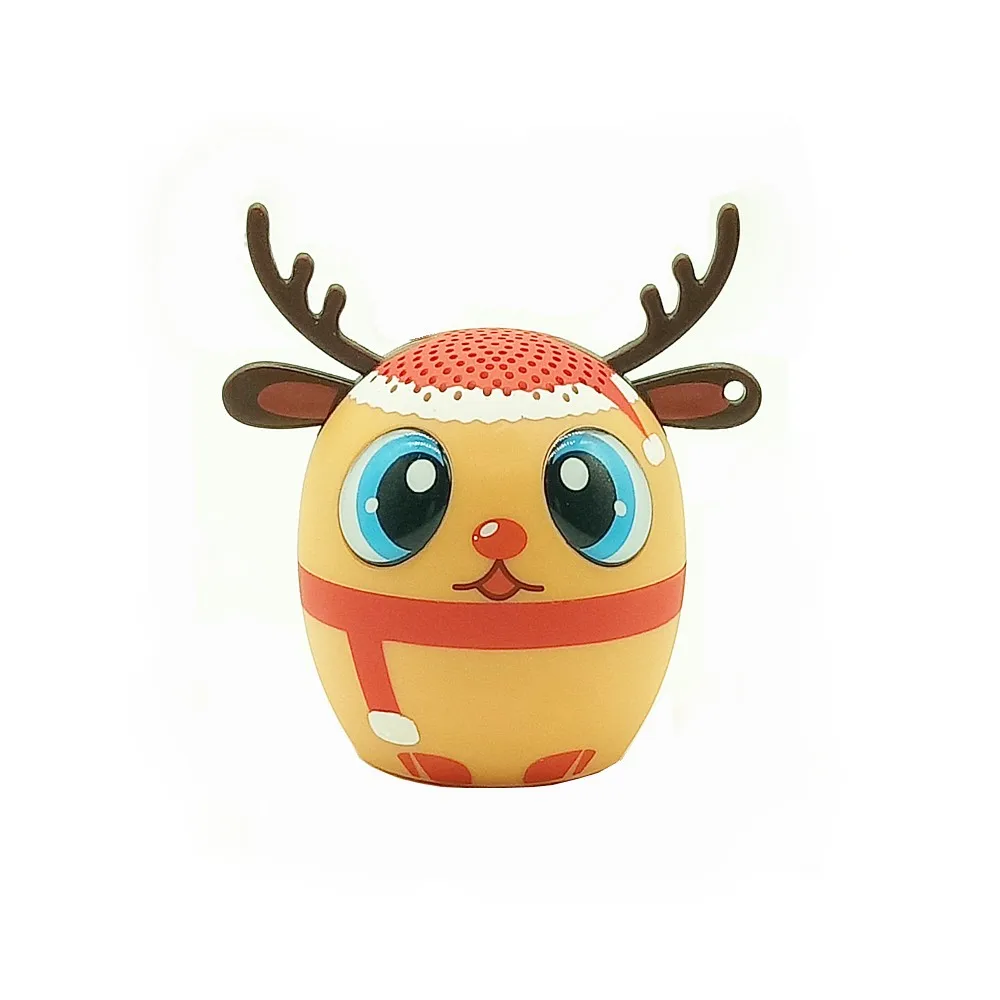 

Colorful Outdoor Portable Mini Animal Reindeer Unicorn Speaker Wireless with Your LOGO, Cat/mouse/bear/panda/bull/rabbit/pig/dog