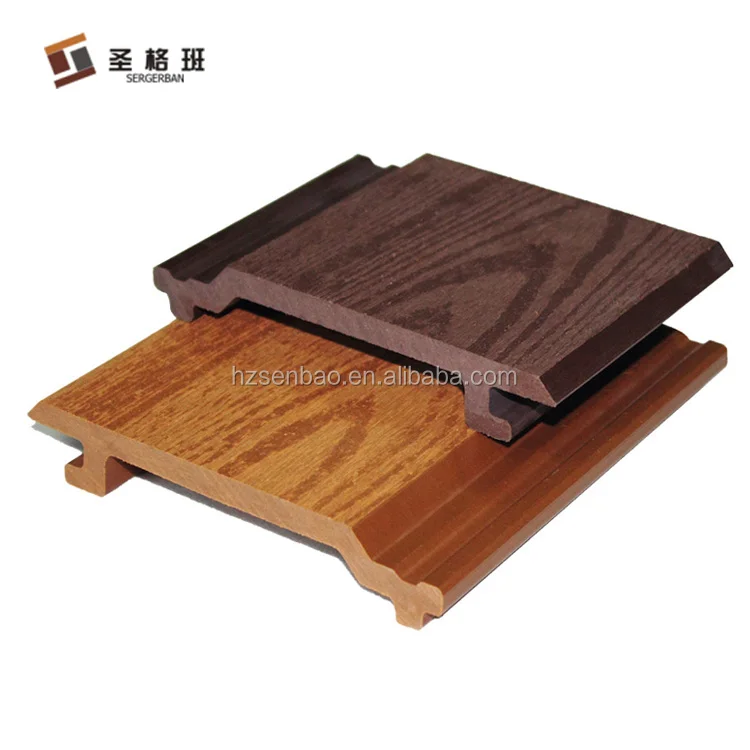 Waterproof Exterior WPC Wall Cover Wall Cladding Panel