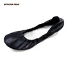 ODM OEM comfort customized new design dancing lady flat flexible women loafers shoes