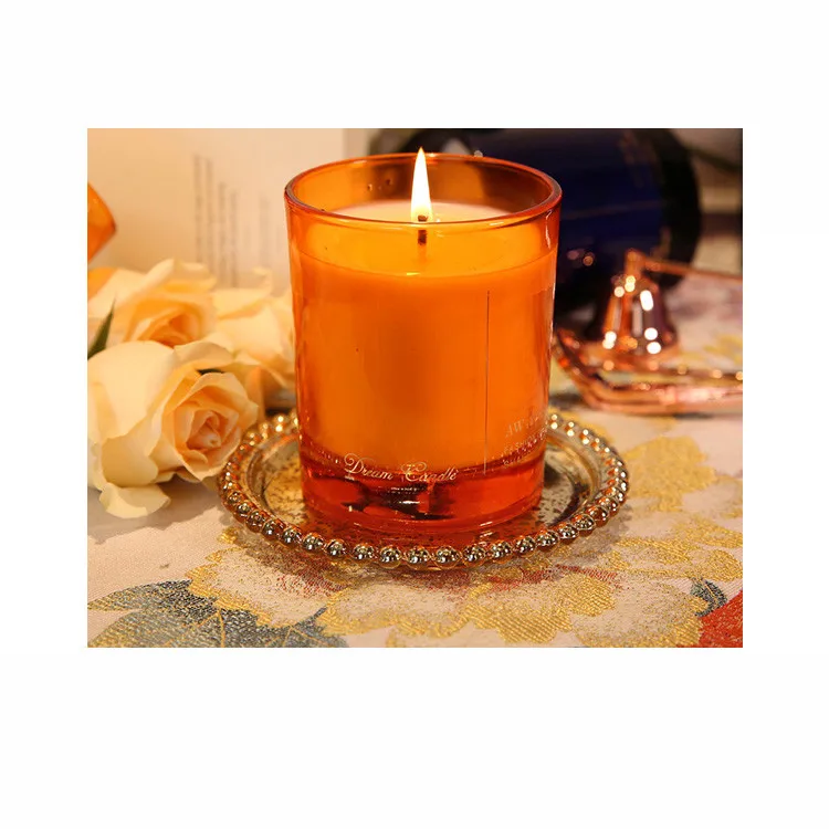 

Factory new style hot selling high quality wooden finishing matte black glass candle jar