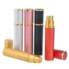 Wholesale 8ml diamond shape 12 sides travel portable empty refill glass spray perfume bottle