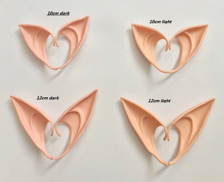 50pair Longa Prótese Fada Pixie Elf Ear