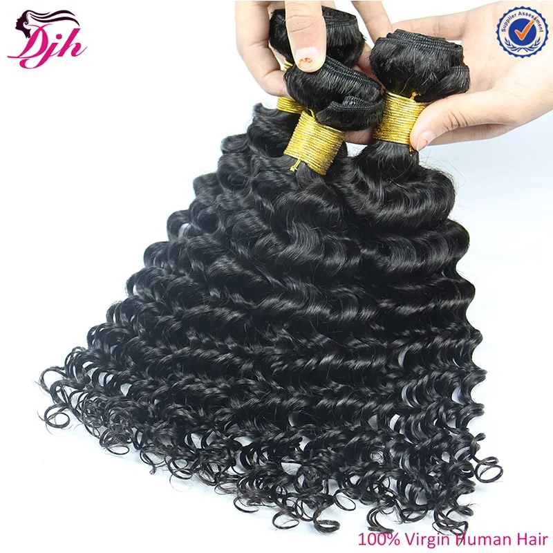 pupular Top quality Deep Curly Hair weft for black women