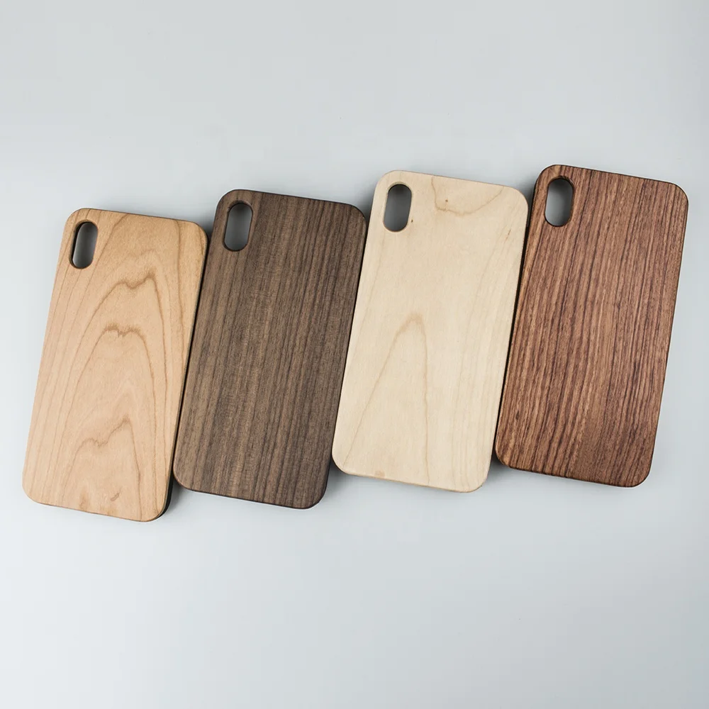 

Handmade natural wood phone case engraving for samsung s9/s9 plus