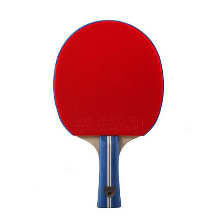 

Double fish K9 Table tennis racket Ayous Limba wood ping pong racket table tennis bat professional, Red+black