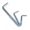 yellow right angles L Hooks seven shape hook decorative accessories screw hooks