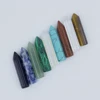 Blue Sandstone Drill bit Gemstone Necklace Pendant for jewelry