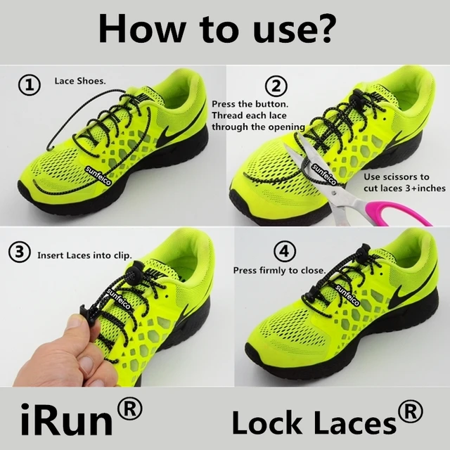 shoelace clips for runners