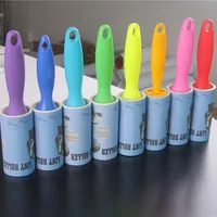 

Wholesale sticky lint roller set Plastic Pet Cloth Hair Remover Mini Sticky Cleaning Lint Roller