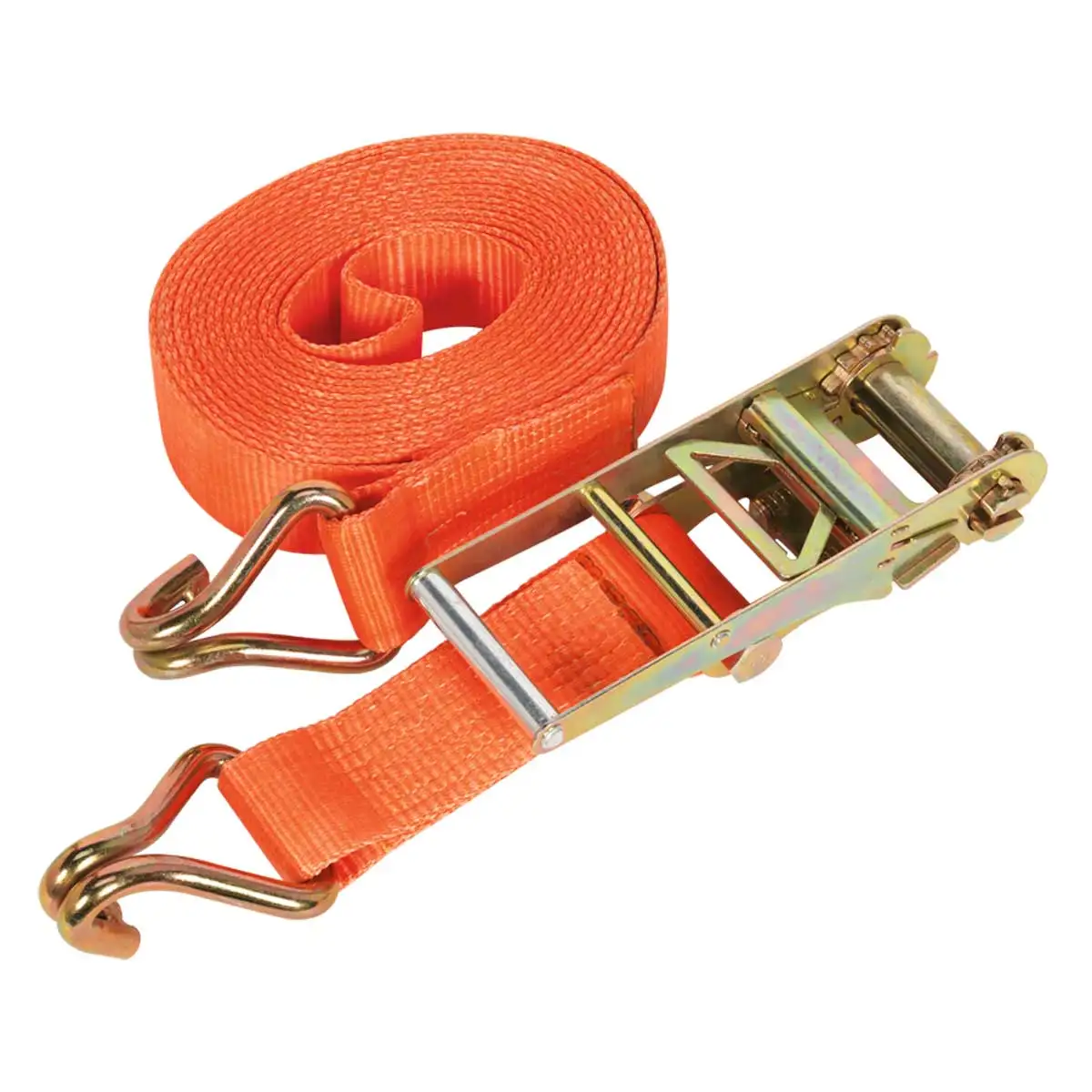 Heavy Duty 2 Inch 2500kg Binding Ladder Cargo Lashing Ratchet Straps
