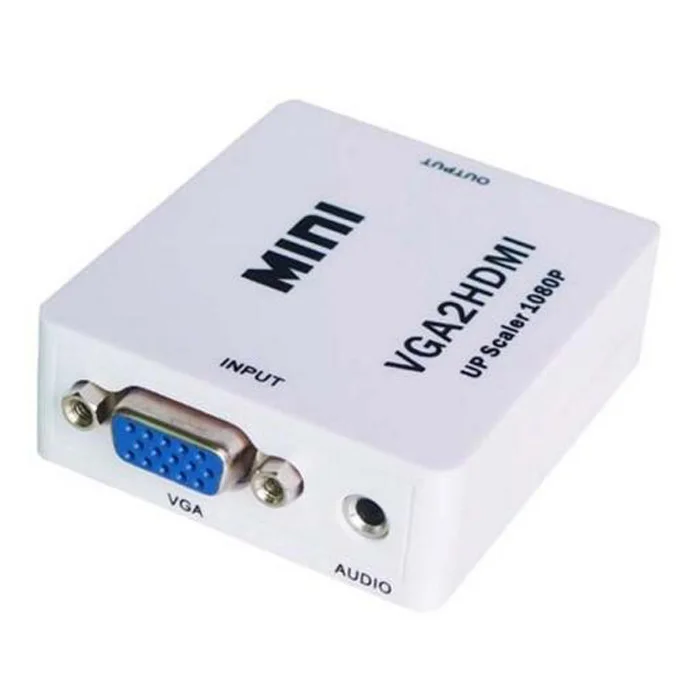 

Hot sell Mini 1080P VGA to HDMI Converter Box ,VGA2HDMI Converter,VGA Input HDMI Output Converter