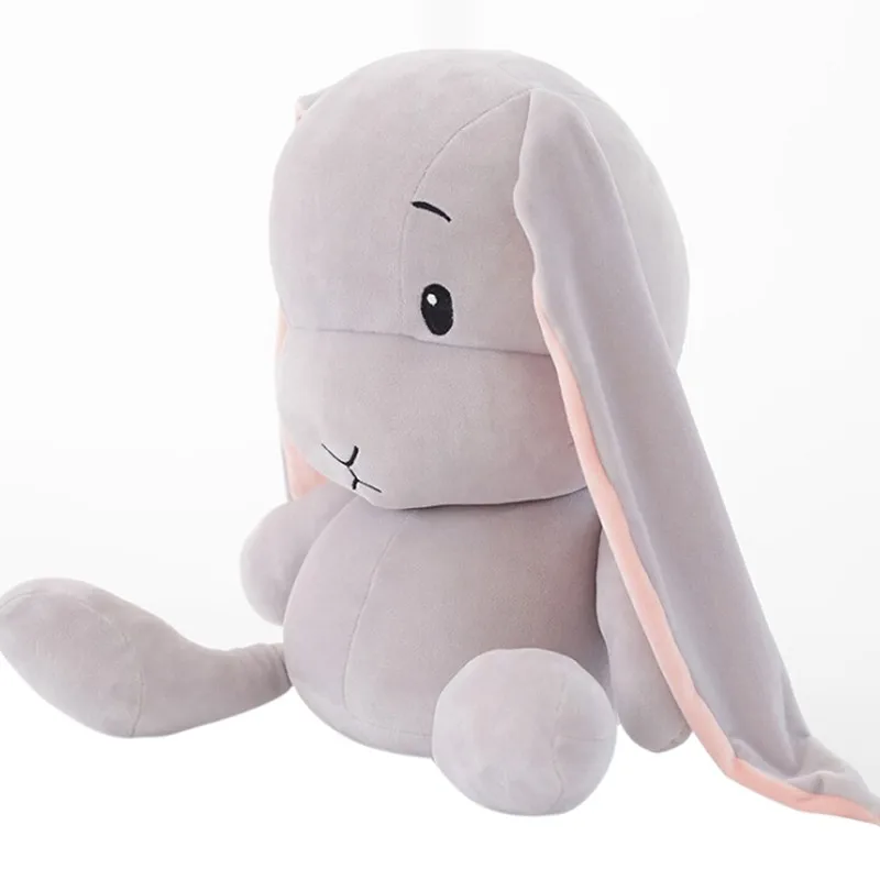 realistic plush bunny