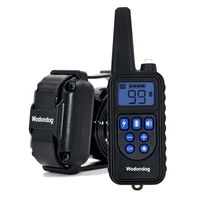 

Wodondog L880-1 waterproof electric dog training collar with 800m remote for 1 dog