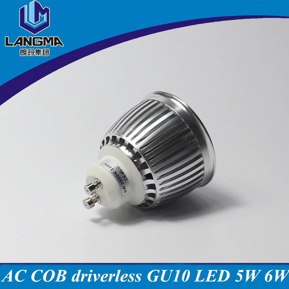 AC220V-240V recessed light fixtures fire rated GU10 LED downlight spot