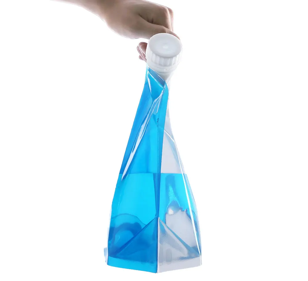 

5L Foldable Bucket Outdoor Camping Hiking Survival Water Bag Bottle BPA-free polymer Drinking Water Bag Easy to Carry