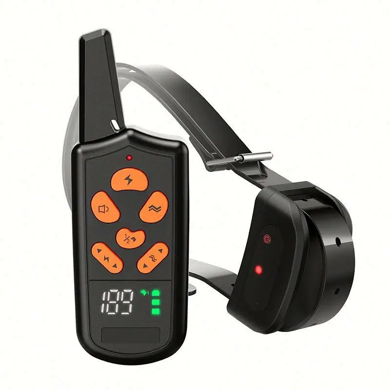

portable no harm dog training collar ,kyRH dog remote training collar, Black