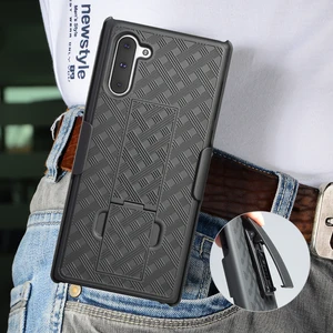 Samsung Note 10 Holster Phone Case Built Kickstand