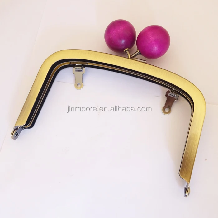 Cadres Métalliques Pour Sac à Main Okaywork - 2 Tailles (16x9cm Et 20x9cm), Fermoir élastique - DIY Et Customisation