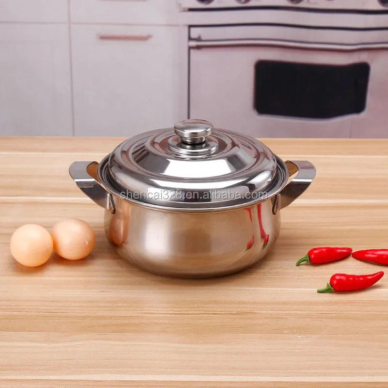 6pcs Cookware For Arabic Stainless Steel Cooking Pot Set / Kitchen Set ...