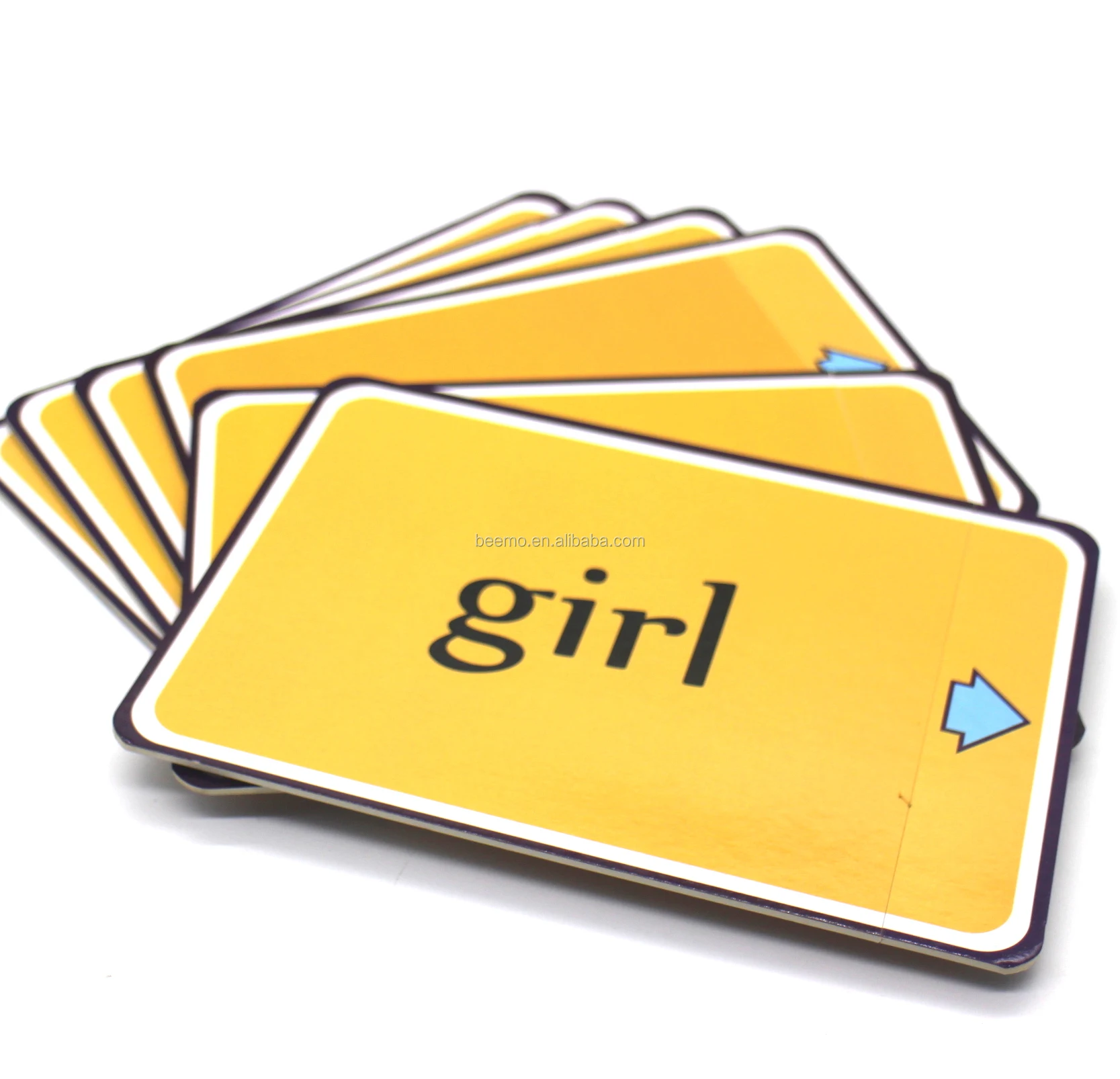 Montessori English Learning Educational Flashcards For Children Slide Cards - Buy English ...